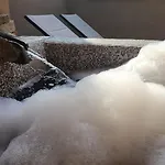 Lägenhet La Terrazza Naturas Con Romantica Mini Piscina Calda Sui Tetti
